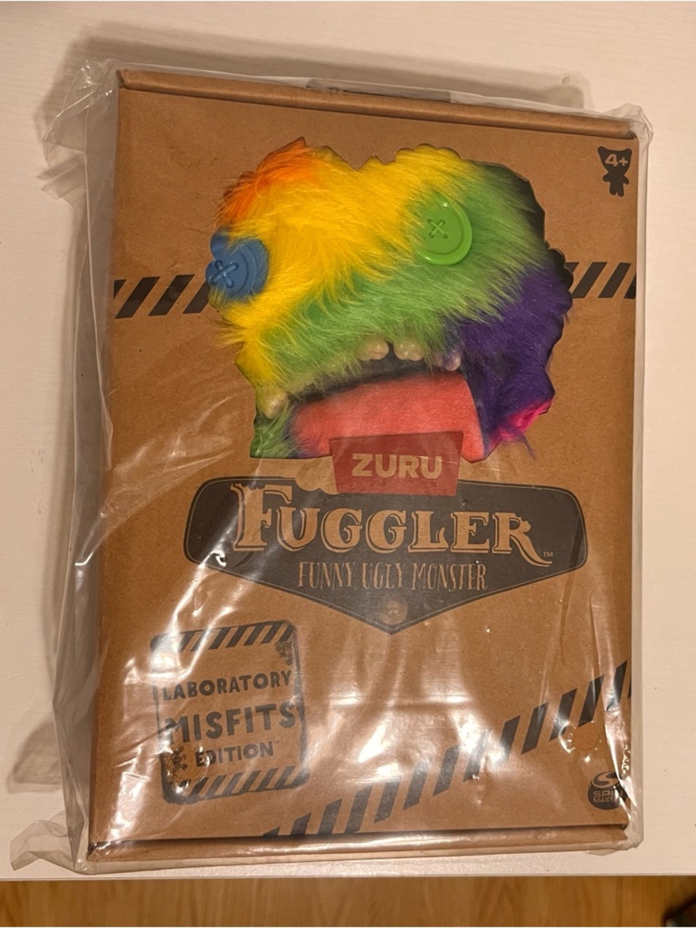 ZURU Fuggler Funny Ugly Monster - Rainbow Furry Plush